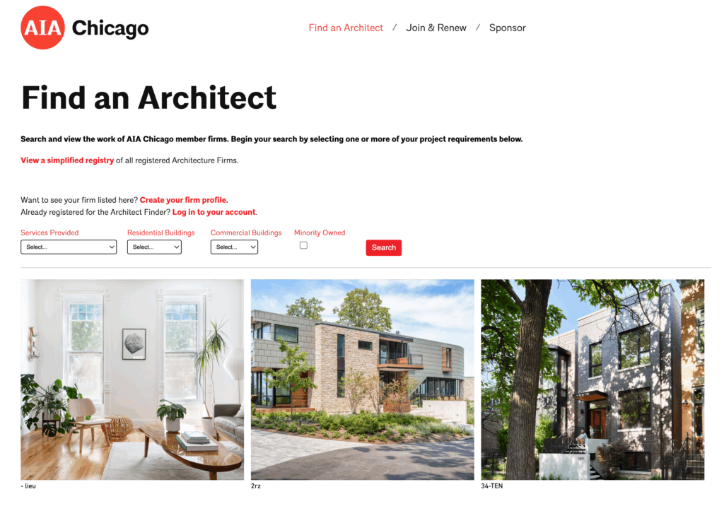 AIA Architect Finder